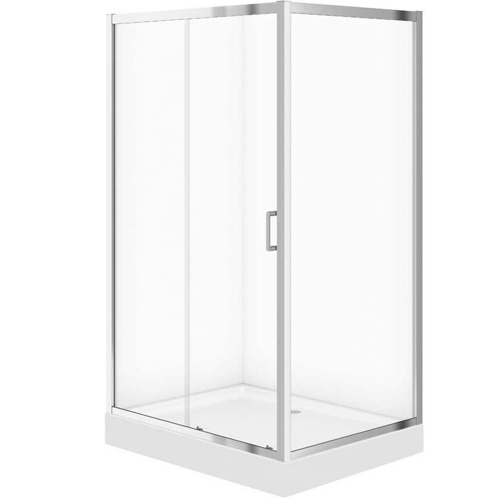 CERSANIT ARTECO obdélníkový sprchový kout 120x90 se sprchovou vaničkou TAKO 120x16 S601-355