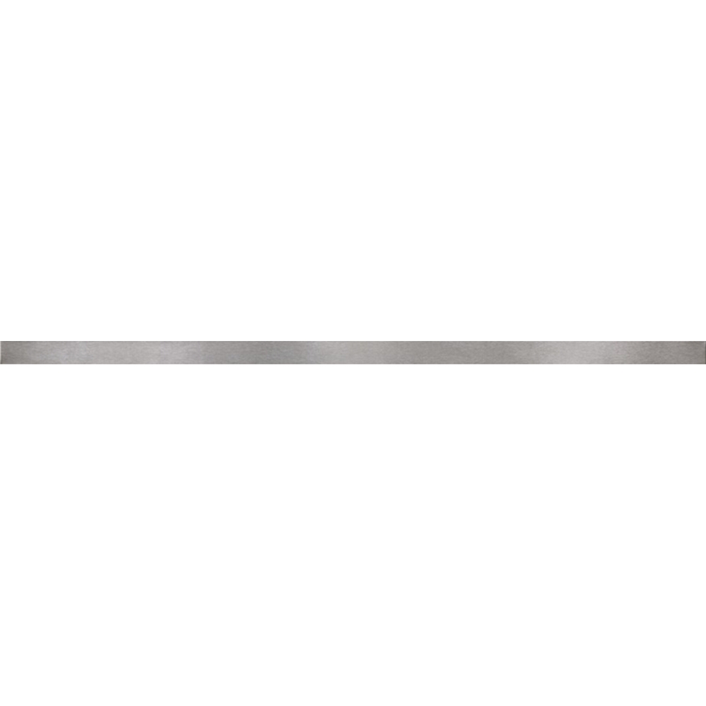 Obklady na stěnu listwa UNIVERSAL METAL BORDERS silver mat 2x59,8