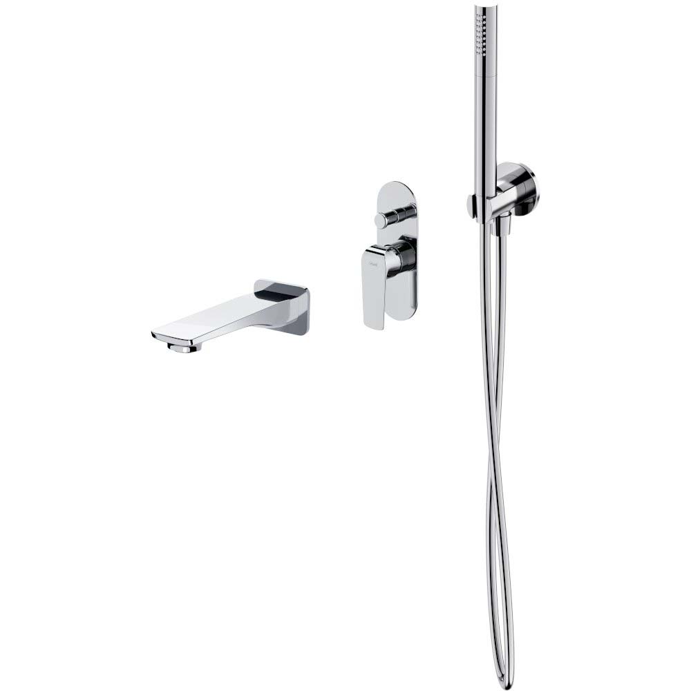 CERSANIT podomítková vanová souprava CITY chrom S952-036