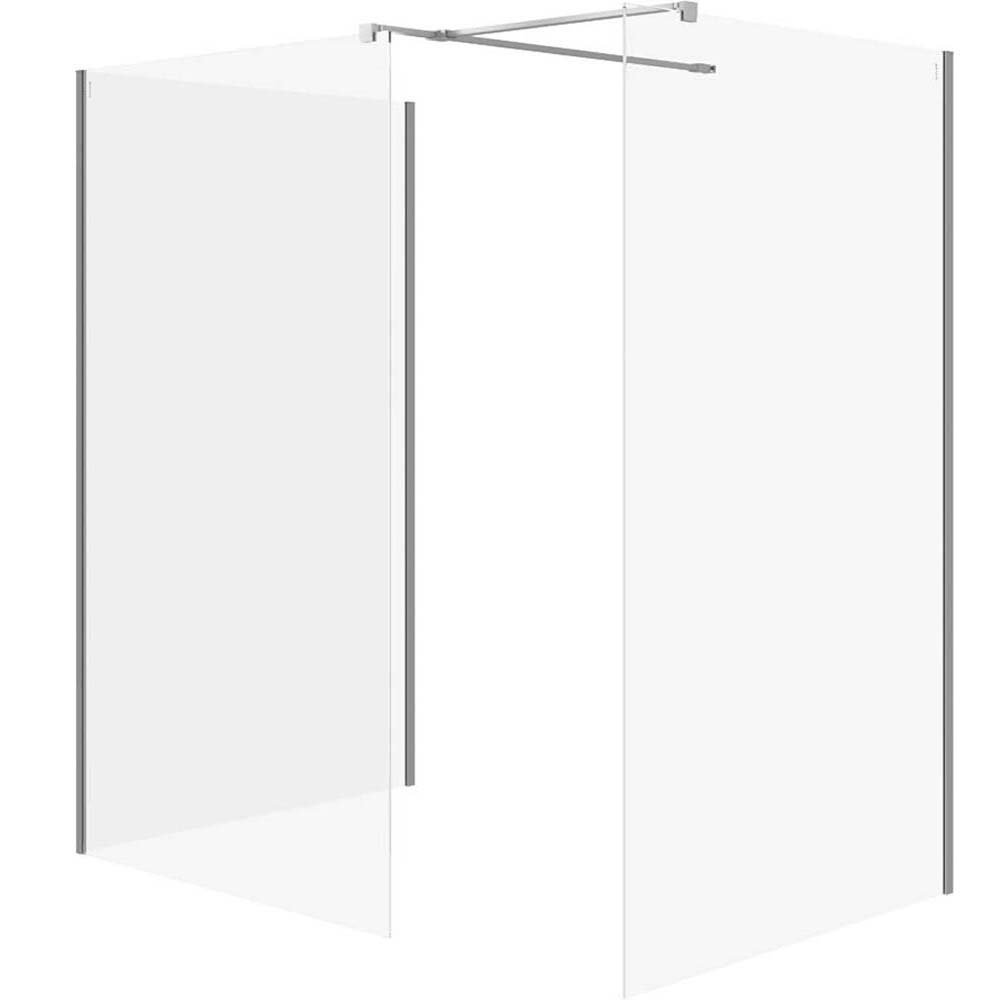 CERSANIT WALK-IN sprchová stěna MILLE 90x90x90x200 chrom S601-197