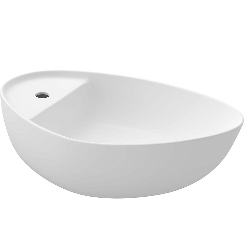CERSANIT MODUO umyvadlo na desku nepravidelné 55x35 K116-155 CERSANIT MODUO umyvadlo na desku nepravidelné 55x35 K116-155