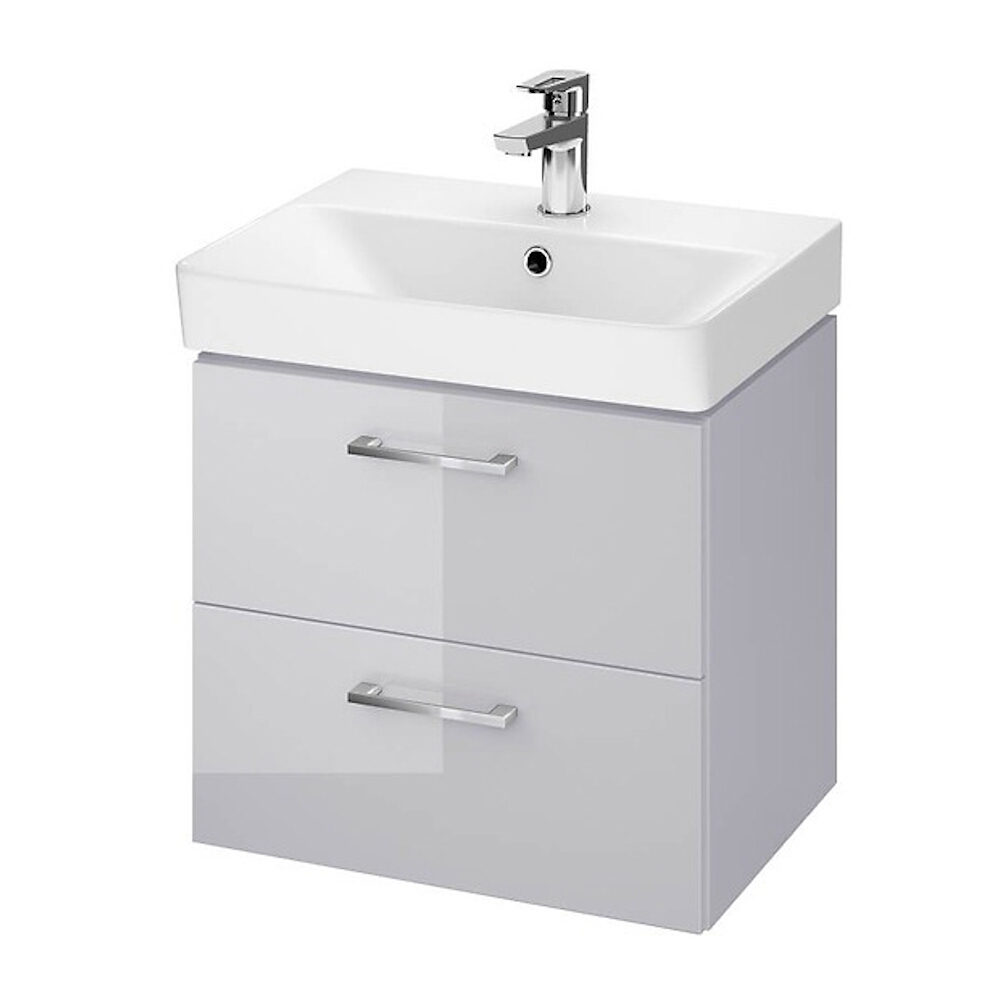 CERSANIT Skříňka s umyvadlovou sadou SET b281 LARA MILLE slim 50 šedá dsm S801-320-DSM
