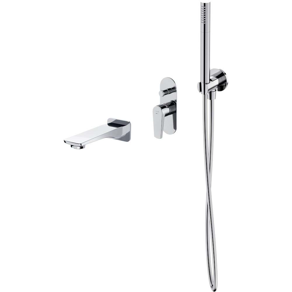 CERSANIT Podomítková vanová souprava MODUO chrom S952-040