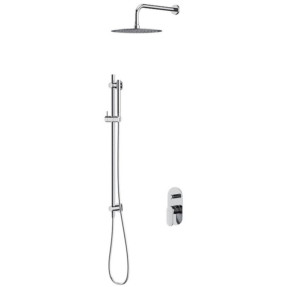 CERSANIT CREA SET B257 podomítková sada s vanovou a sprchovou baterií chrom S952-008
