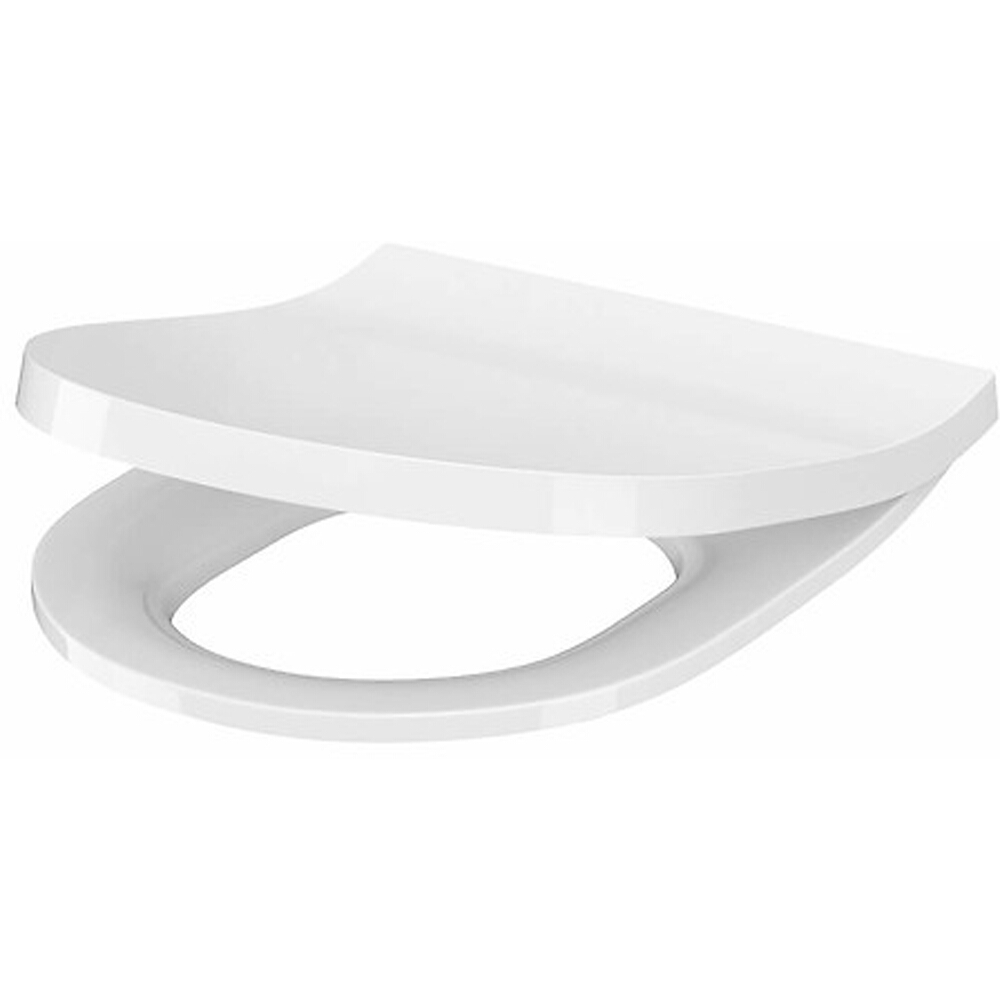 CERSANIT INVERTO SLIM WRAP duroplast antibakteriální WC sedátko s měkkým zavíráním K98-0187