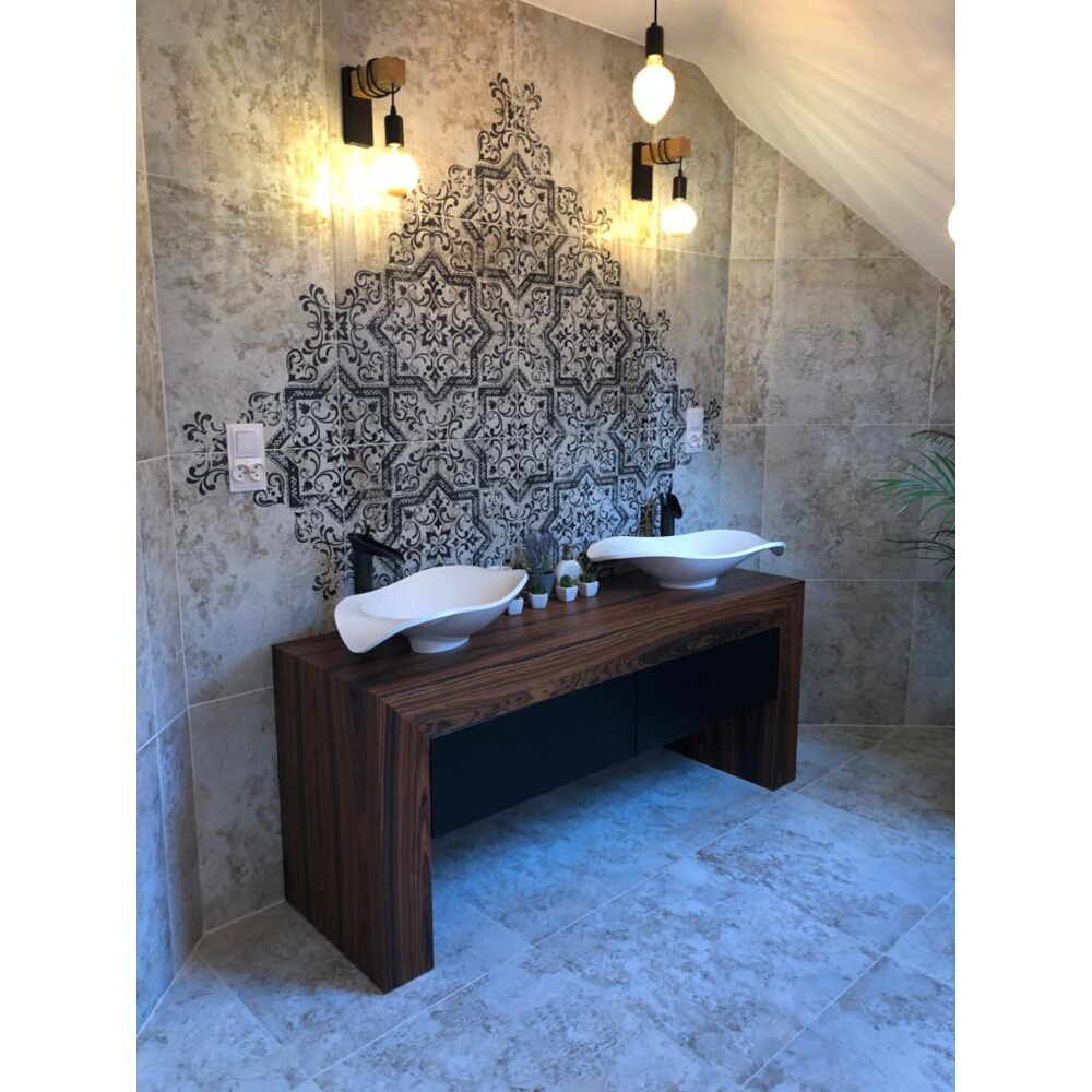 Glazované_dlaždice_hiszpański_Absolut_Keramika_MINDANAO_TERM_2_grey_satin_60,8x60,8_gat._I Glazované dlaždice hiszpański Absolut Keramika MINDANAO TERM 2 grey satin 60,8x60,8 gat. I