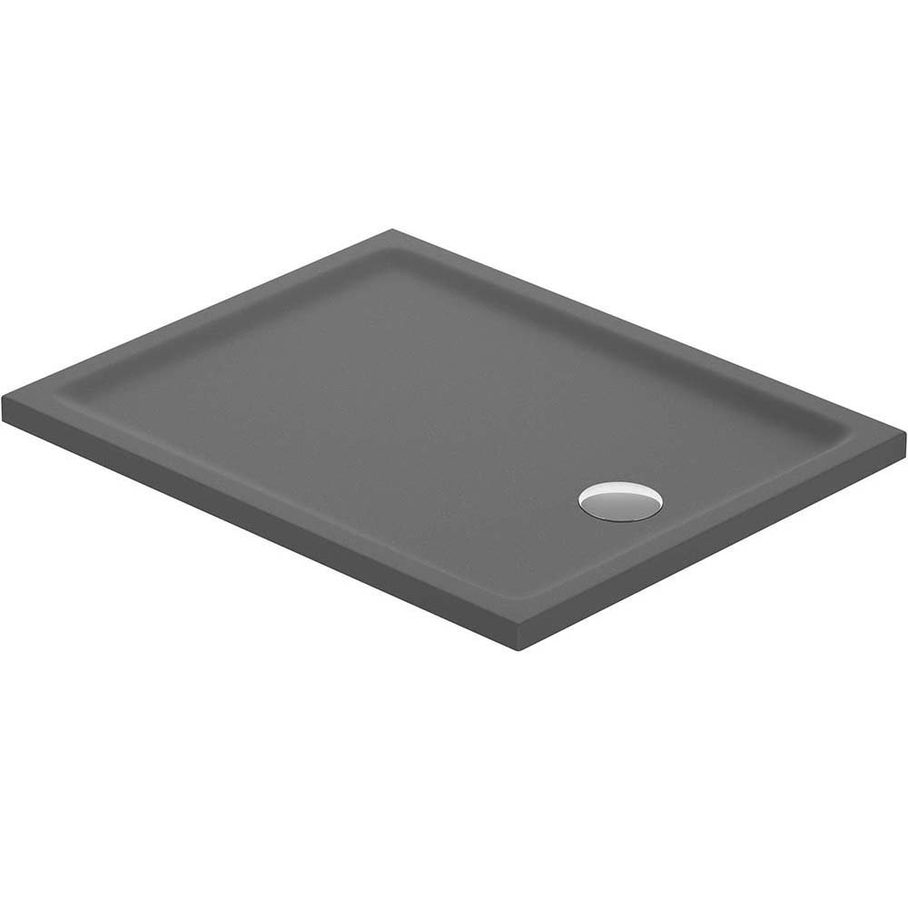 CERSANIT Obdélníková sprchová vanička TAKO 100x80x4 šedá matná S204-031