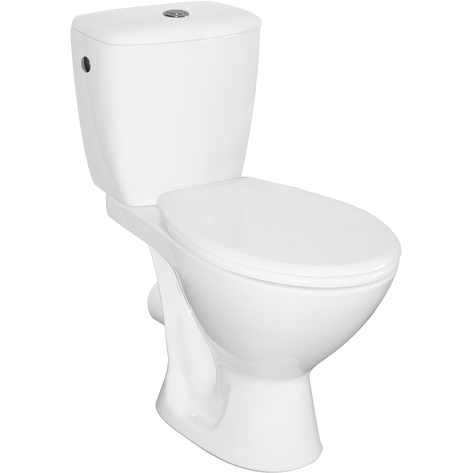 CERSANIT Kompaktní WC 206 K010 3/6 polypropylenové sedátko K100-206