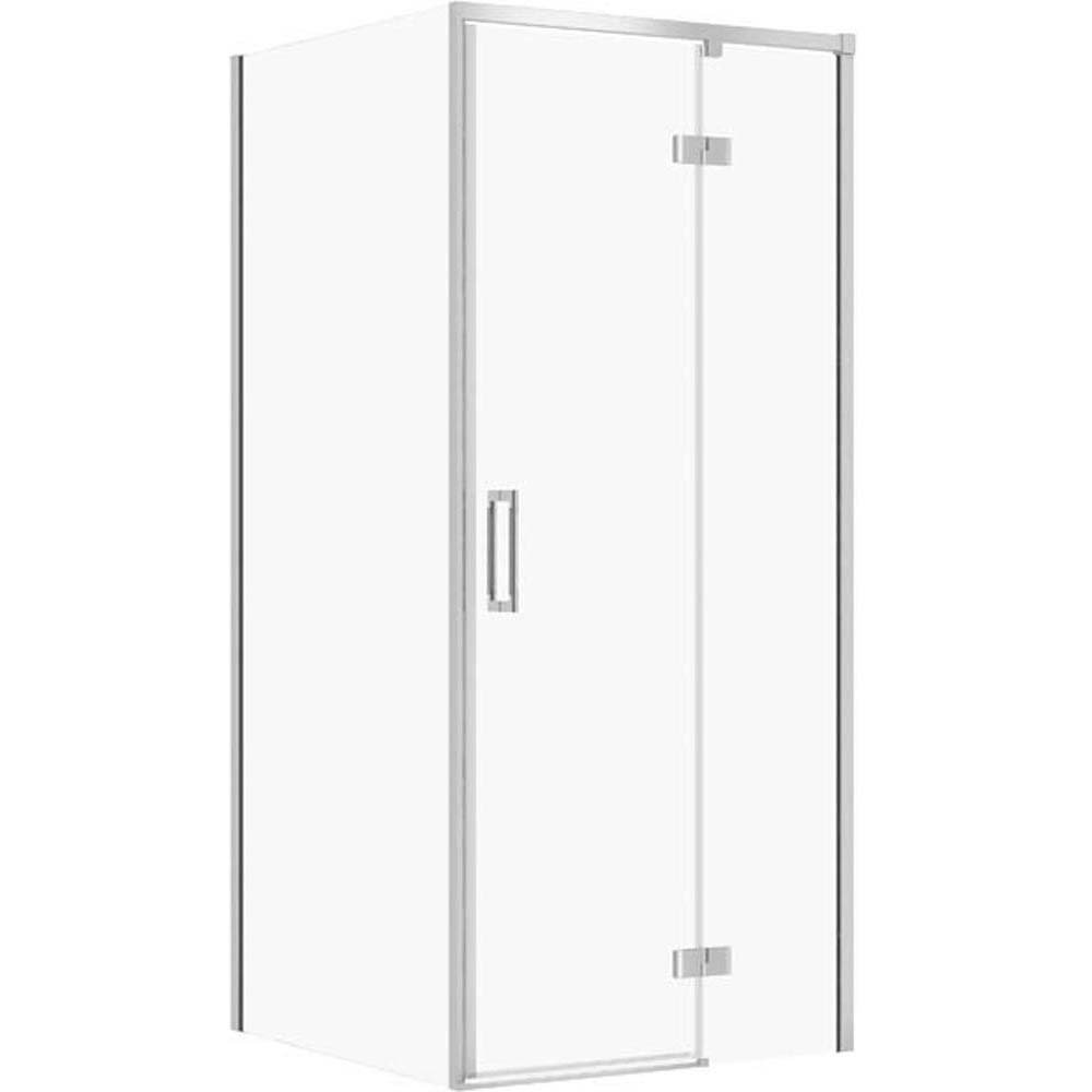 CERSANIT Čtvercový sprchový kout LARGA pravý 80x80x195 cm chrom S601-214